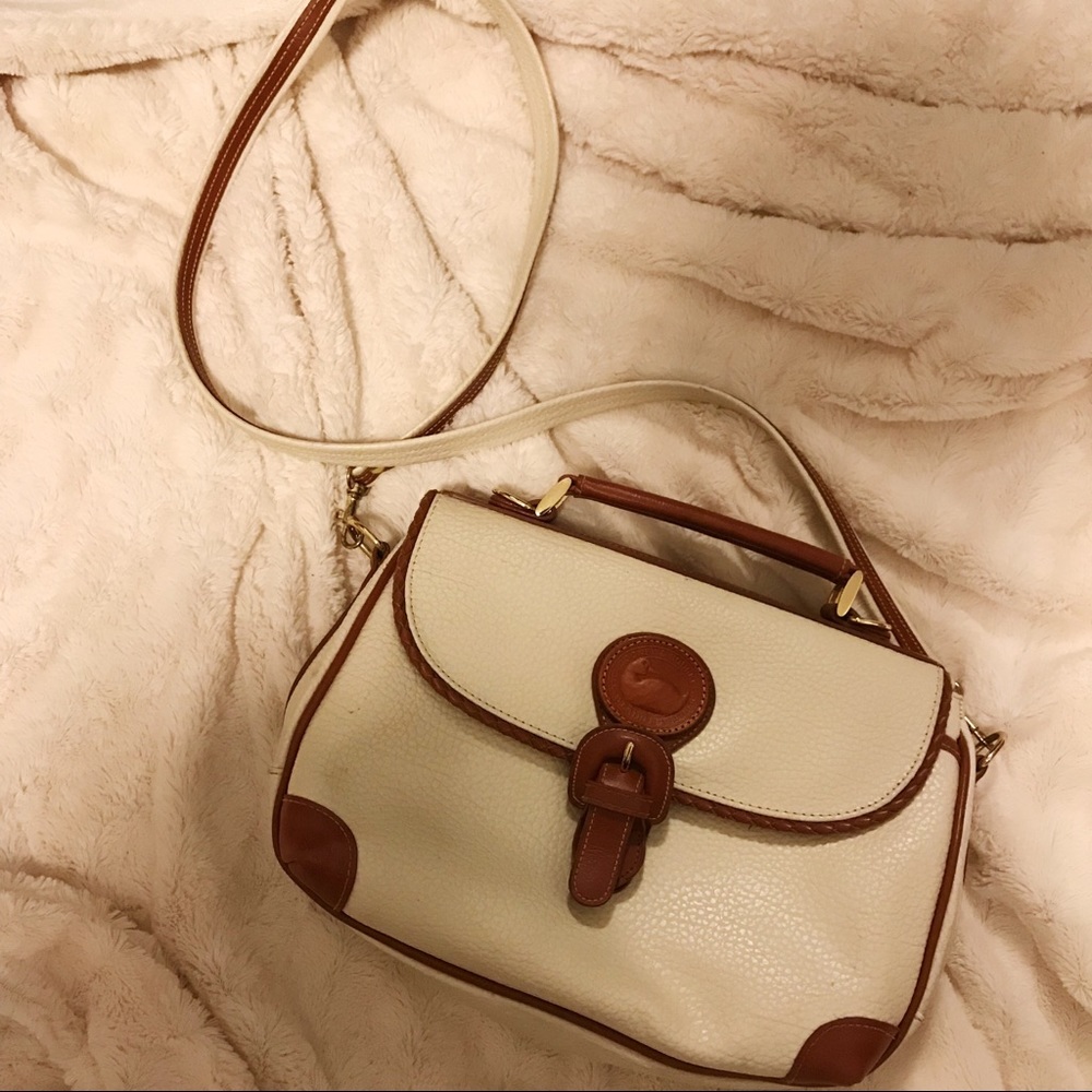 🦆🦆vintage Dooney & Bourke leather bag🦆🦆